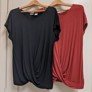 SOLD  2 for 1 St. Tropez West Bundle Dressy T's